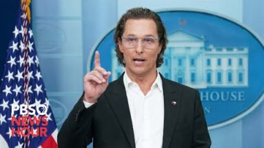 WATCH: Matthew McConaughey discusses Uvalde victims, calls for gun control measures at White House