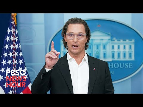 WATCH: Matthew McConaughey discusses Uvalde victims, calls for gun control measures at White House