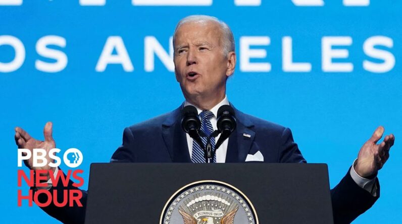 WATCH LIVE: Biden speaks on inflation, supply chain issues while at the Port of Los Angeles