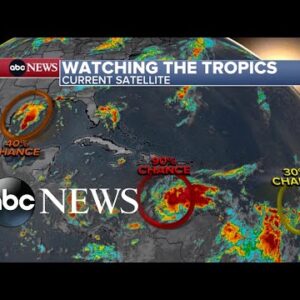 Developing tropical systems targeting Caribbean, Central America and Texas coast