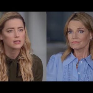 Why Amber Heard Did Savannah Guthrie Interview After Losing in Johnny Depp Trial
