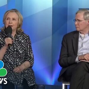 Hillary Clinton, Stephen Hadley Discuss Legacy Of Madeleine Albright