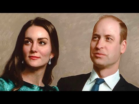 Prince William and Kate Middleton REACT to First Official Joint Portrait