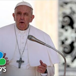 Pope Francis Makes ‘Heartfelt Appeal’ To Lift Blockade Of Ukraine’s Black Sea Ports