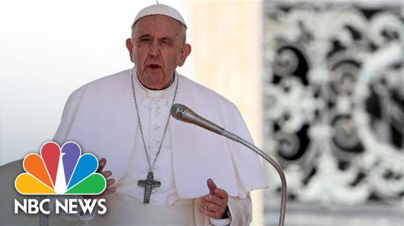 Pope Francis Makes ‘Heartfelt Appeal’ To Lift Blockade Of Ukraine’s Black Sea Ports