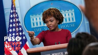 WATCH LIVE: White House press secretary Karine Jean-Pierre holds news briefing