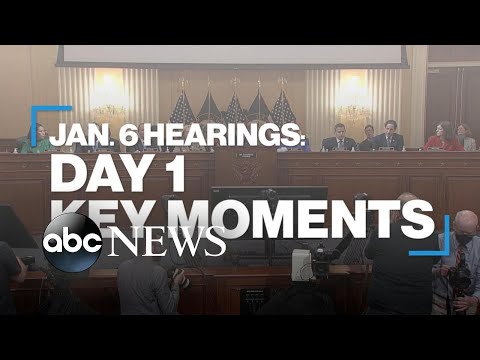 Jan. 6 hearing: Day 1 key moments l ABC News