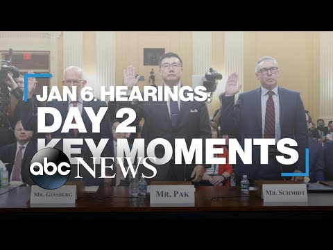 Jan. 6 hearings: Day 2 key moments