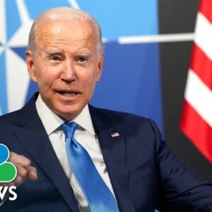 LIVE: Biden Holds News Conference After NATO Summit In Madrid | NBC News