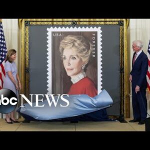 Nancy Reagan 'Forever Stamp' unveiled at White House