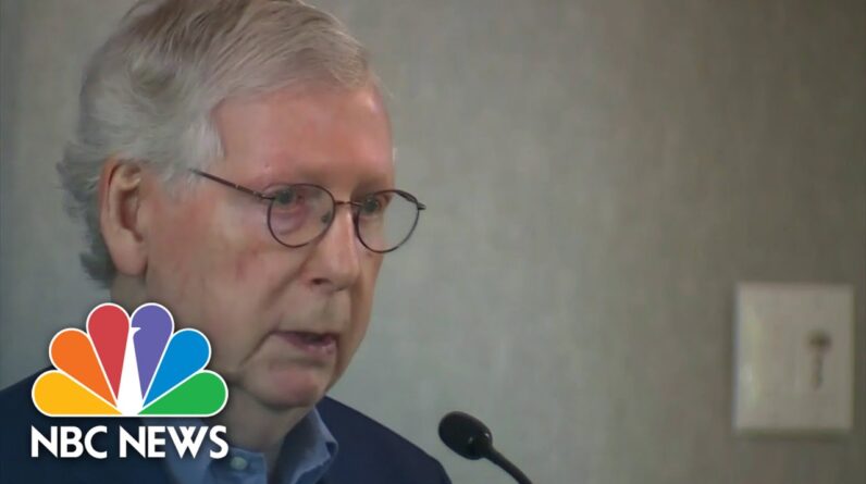 McConnell On Overturning Roe V. Wade: 'Sometimes The Precedent Is Outdated Or Wrong'