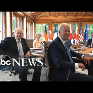 President Biden attends G-7 summit in Austria l ABCNL