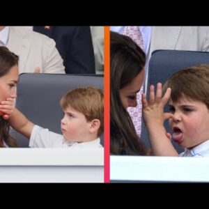 Prince Louis FIGHTS BACK at Mom Kate Middleton
