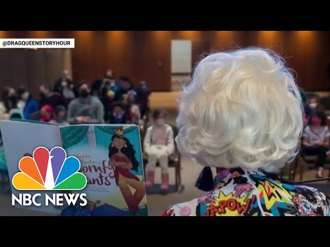 Drag Queens Read Stories With Positive Gender-Fluid Role Models To Children