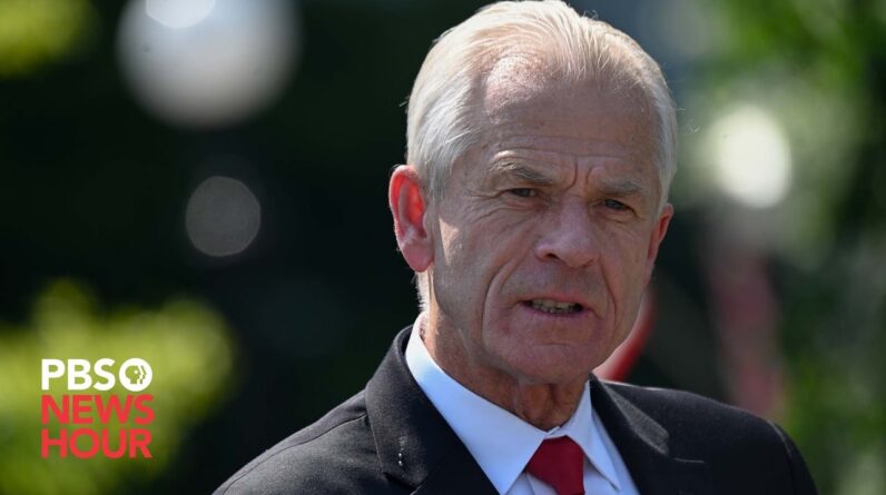 New Wrap: Federal grand jury indicts Trump adviser Peter Navarro for contempt of Congress