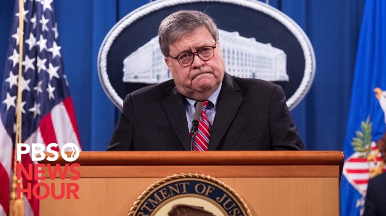 WATCH: Barr says he told Trump there was no evidence of election fraud | Jan. 6 hearings