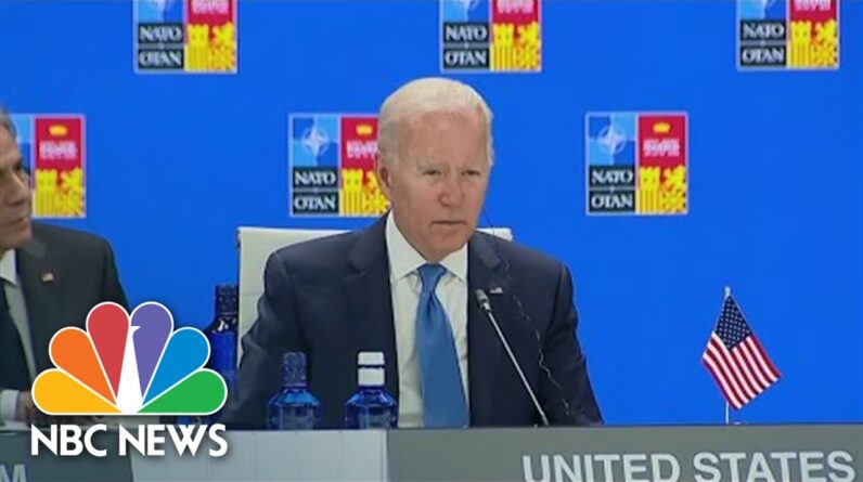 Biden Announces U.S., Allies Will Bolster Troop Presence In Ukraine During NATO Summit