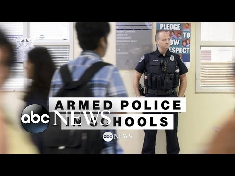 Should the police patrol schools?