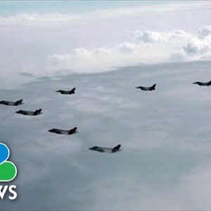 South Korean, U.S. Warplanes Conduct Show Of Strength