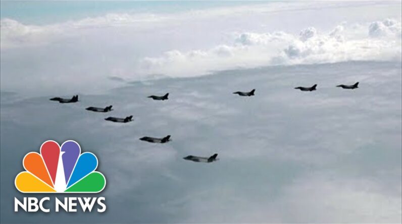 South Korean, U.S. Warplanes Conduct Show Of Strength