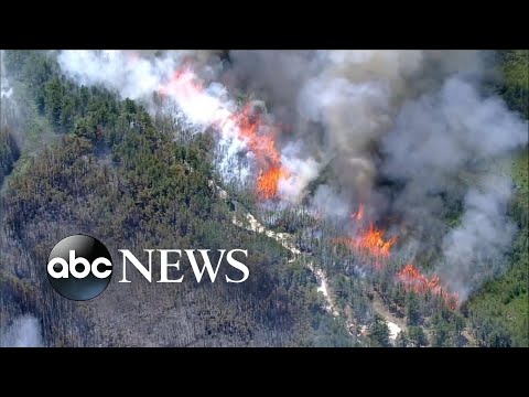 Southern New Jersey wildfire continues to rage