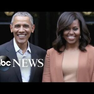 The Obamas’ production company moving from Spotify to Audible