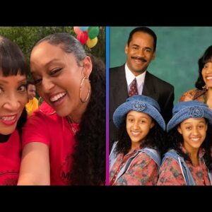 Tia Mowry Has CHAOTIC Reunion With Sister, Sister Mom Jackée Harry