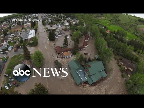 Historic flooding causes severe damage at Yellowstone National Park l GMA