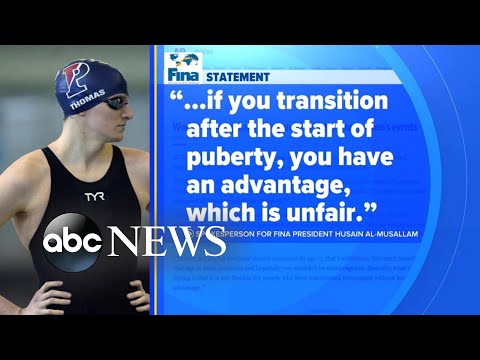 Trans swimmers banned from competing in women’s events