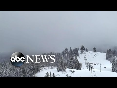 Utah gets late-season snow