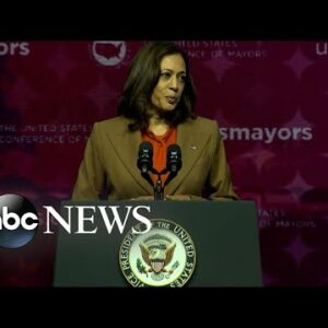 VP Harris addresses inflation at mayors' conference
