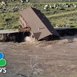 Watch: House Collapses Into Yellowstone River After Record Flooding