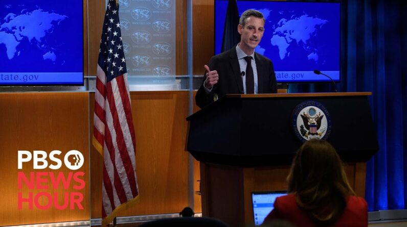 WATCH LIVE: State Department spokesman Ned Price holds news briefing