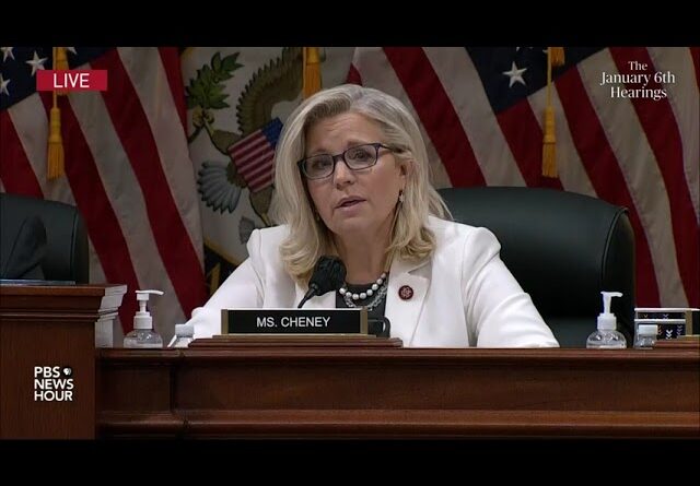 WATCH: Rep. Liz Cheney’s full opening statement for Day 4 | Jan. 6 hearings