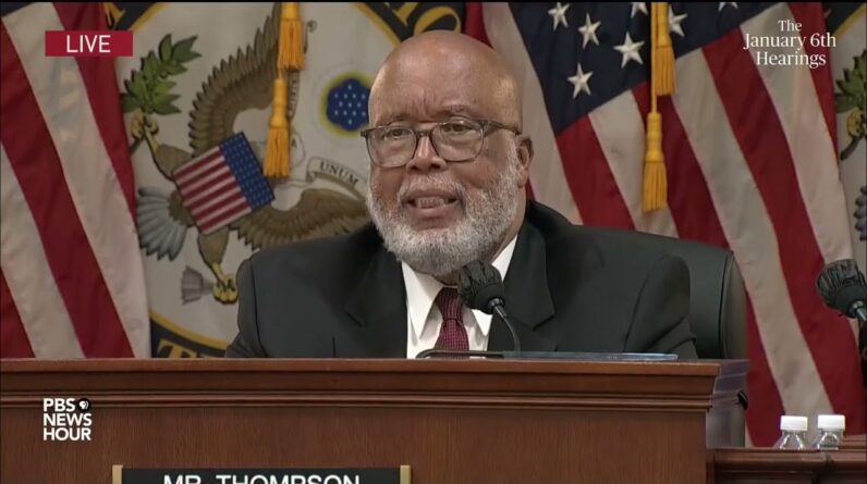 WATCH: Rep. Thompson gives closing statement | Jan. 6 hearings