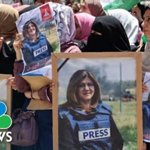 U.S. Finds Palestinan-American Journalist Shireen Abu Akleh ‘Likely’ Killed By Israeli Troops