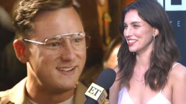 Rainey Qualley on BF Lewis Pullman's 'Incredible' Top Gun Performance (Exclusive)