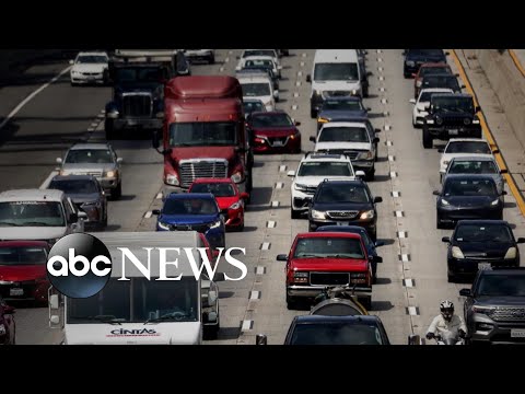 American travelers hit roads, skies for July 4 l ABCNL