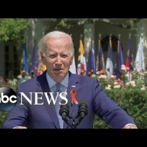 Biden delivers remarks on 1st major gun laws passed in nearly 30 years