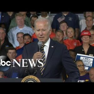 Biden focuses on economy in Ohio speech