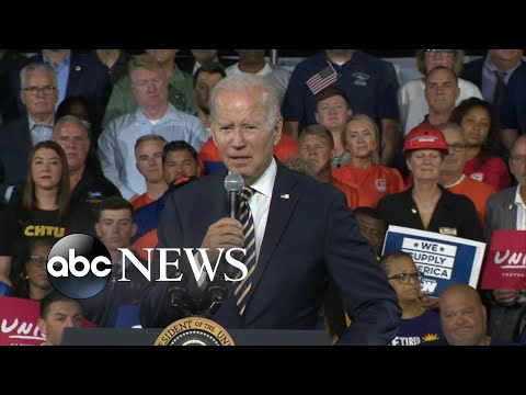 Biden focuses on economy in Ohio speech