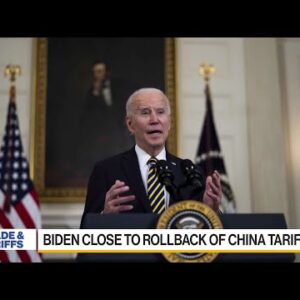 Biden Is Said to Be Close to Rollback Some China Tariffs