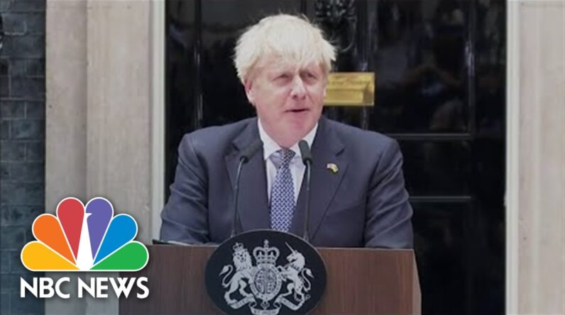 British Prime Minister Boris Johnson Steps Down After Wave Of Scandals