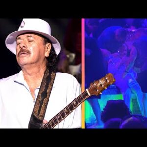 Carlos Santana Hospitalized After Collapsing on Stage