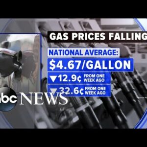 Gas prices continue to drop after reaching record highs l GMA