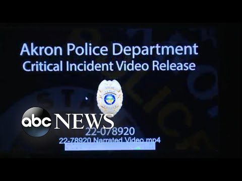 Officials release body camera footage in fatal shooting of Jayland Walker