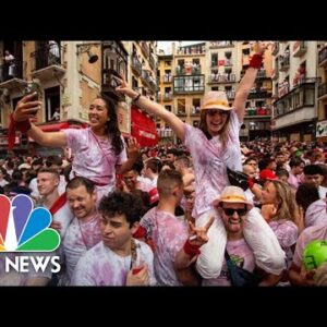 Pamplona's San Fermin Fiesta Returns With A Bang After Covid Cancellation