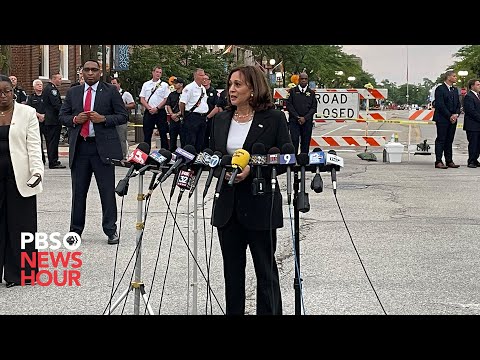WATCH: Vice President Harris delivers remarks in Highland Park, IL after July 4th shooting