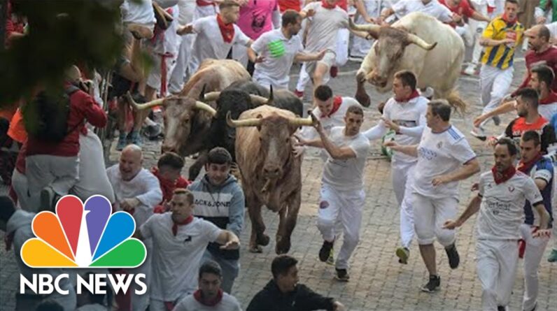 Pamplona's Running Of The Bulls Is Back