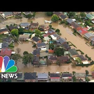 Days Of Torrential Rain Create Fourth Flooding In 16 Months For Sydney, Australia